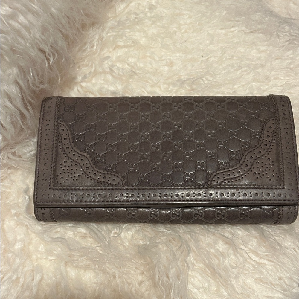 Gucci | Japan Exclusive | Microguccissima | Continental Flap Leather Wallet